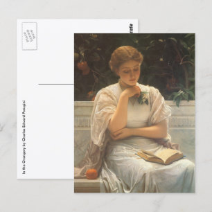 In the Orangery by Charles Edward Perugini Postcard