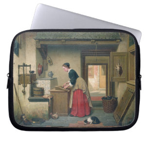 In the Pantry, 1868 (oil on panel) Laptop Sleeve