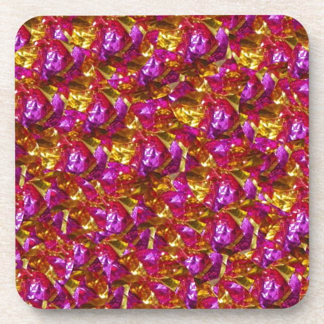 In The Pink Cork Coaster (Front)