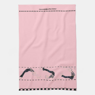 In the Pink Pilates Work-Out Tea Towel