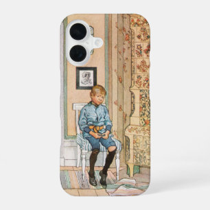 In the Punishment Corner by Carl Larsson iPhone 16 Case