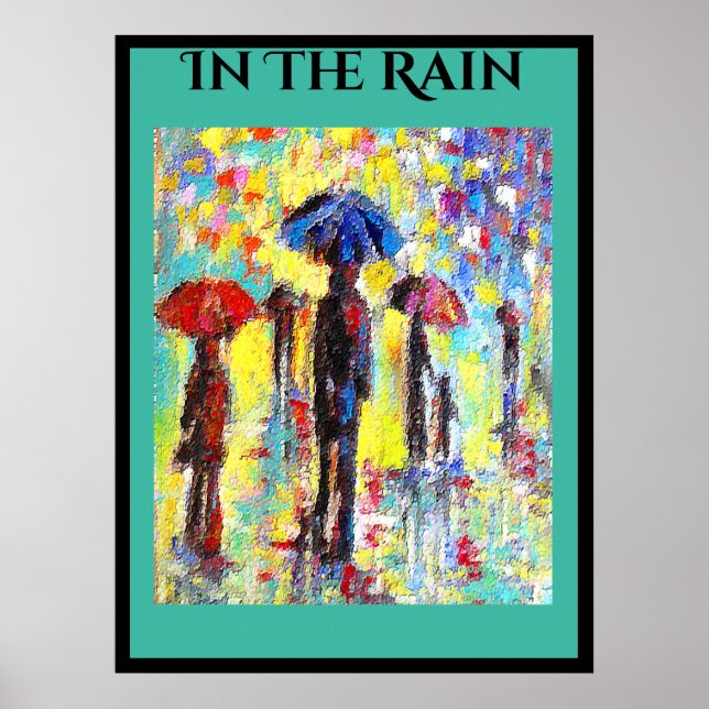In the Rain poster (Front)