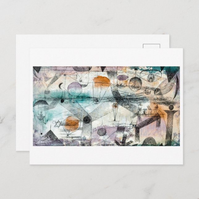 In the Realm of Air | Paul Klee | Postcard (Front/Back)