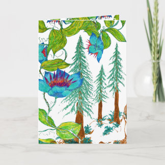 In the Redwoods Card