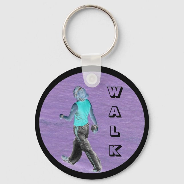 In The Rhythm - keychain (Front)