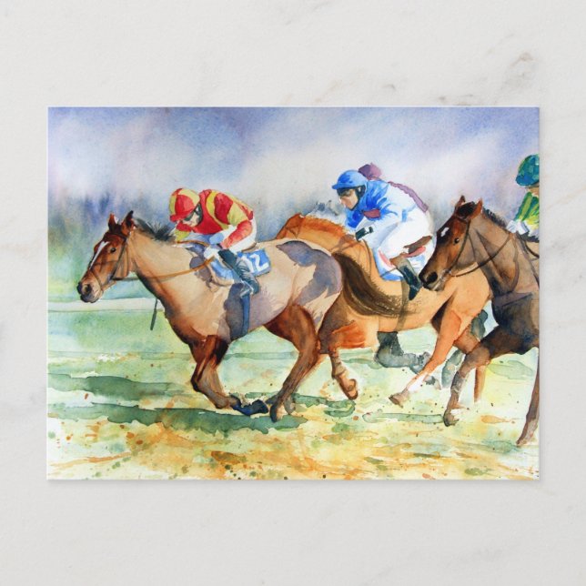 In the Running Postcard (Front)