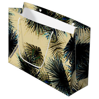 In the shade of colour Beige Large Gift Bag