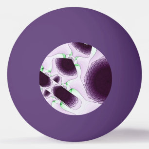 In the shade of colour Violet Ping Pong Ball