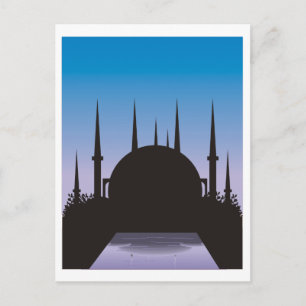 In the Shadow of Mecca Postcard