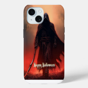 In the shadow of the Grim Reaper - Halloween iPhone 15 Case
