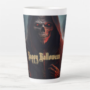 In the shadow of the Grim Reaper - Halloween Latte Mug