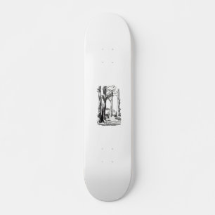 in the shadow of the woods skateboard