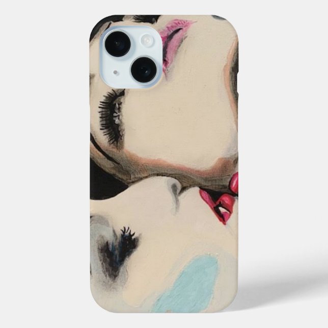 'In the Shadows' Painting on a  Case-Mate iPhone Case (Back)
