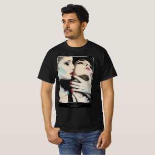 'In the Shadows' Painting on a T-Shirt