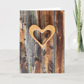 In the Shape of a Heart Greeting Card