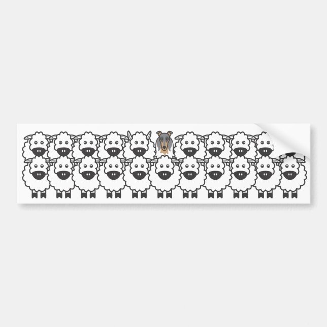 In the Sheep Bumper Sticker (Front)