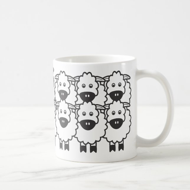 In the Sheep Coffee Mug (Right)