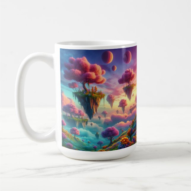 In the sky. coffee mug (Left)
