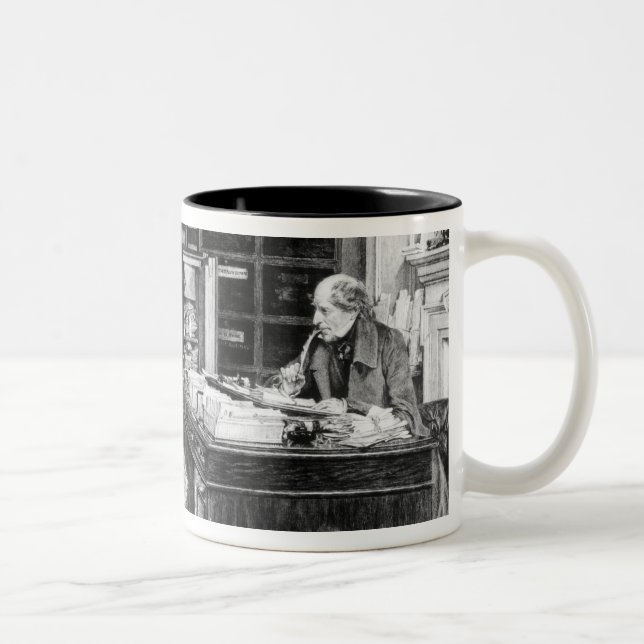 In the Solicitor's Office Two-Tone Coffee Mug (Right)