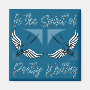 In The Spirit of Poetry Writing Magnet