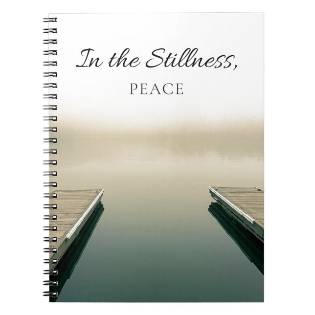In the Stillness Peace Reflections Journal (Front)