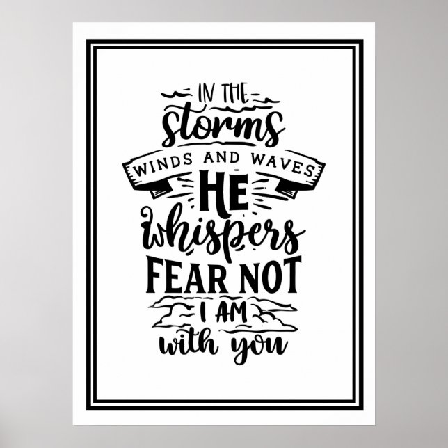 In The Storms Winds and Waves  Poster (Front)