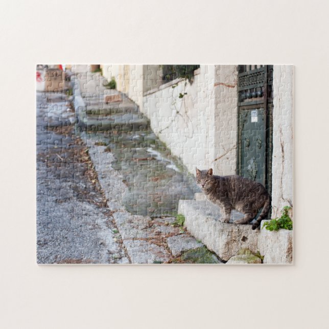 In the streets of Athens - Puzzle (Horizontal)