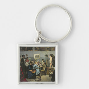 In the Studio Key Ring