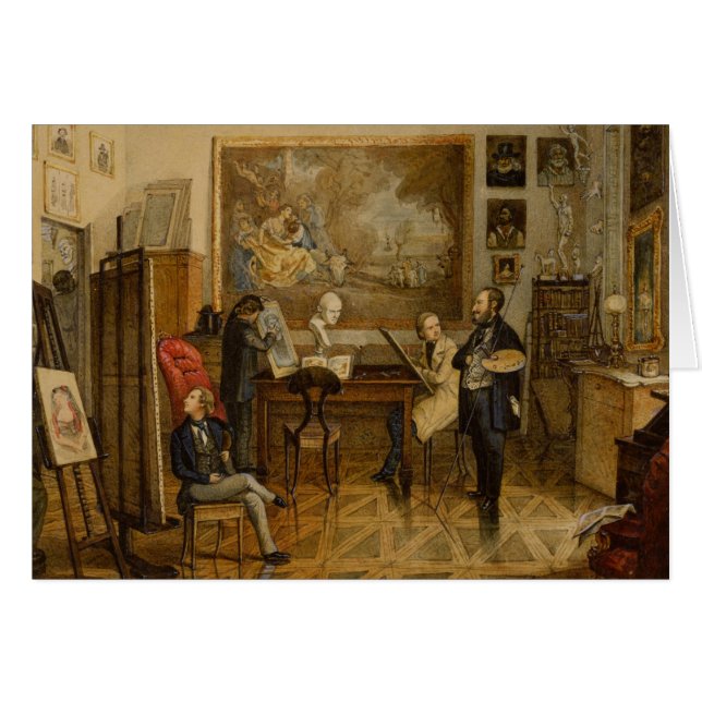 In the Studio of Miklos Barabas (Front Horizontal)
