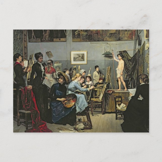 In the Studio Postcard (Front)