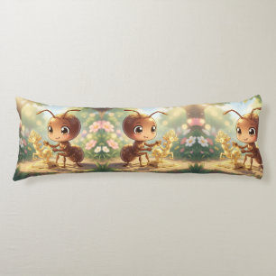In the Tracks of Floral Gold.1 Body Cushion