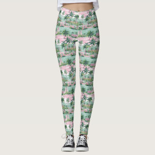 In The Tropics, Every Day Feels Like A Holiday Leggings