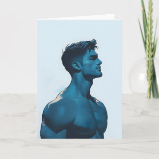 In The Twilight Gay Greetings Card