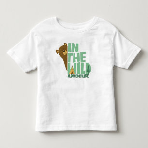 In The Wild Adventure Bear Toddler T-Shirt