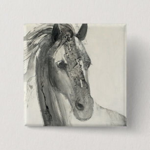 In the Wind I 15 Cm Square Badge