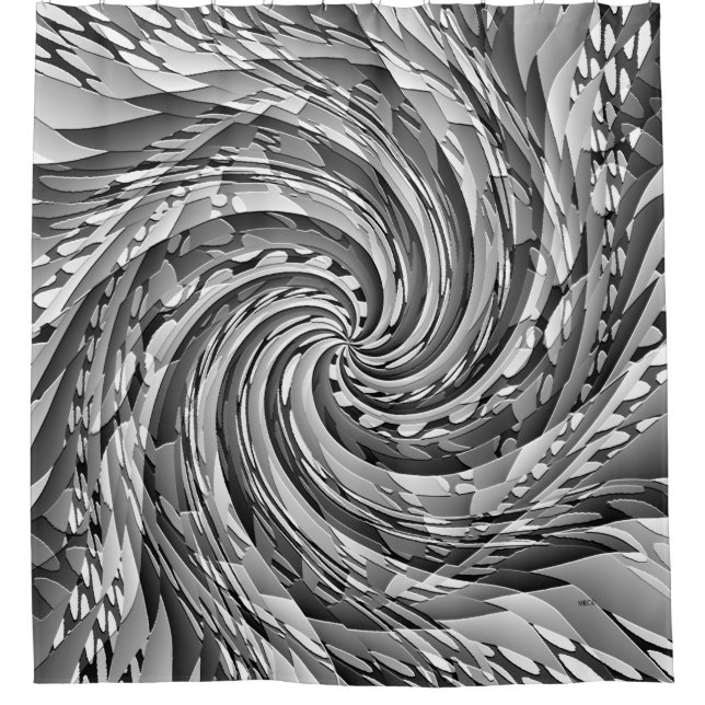 In the wind..... shower curtain (Front)