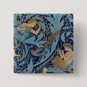 In the Woods 15 Cm Square Badge