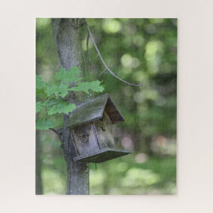 In the Woods Bird House Jigsaw Puzzle