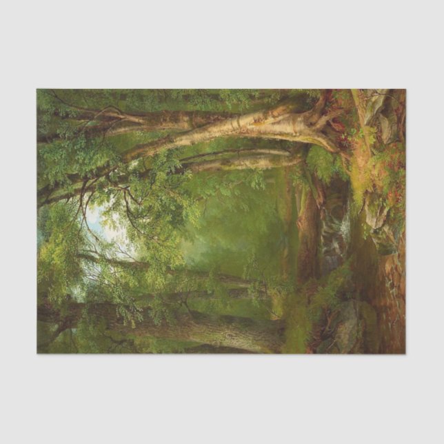 In the Woods by Mary Josephine Walters Tissue Paper (Front)