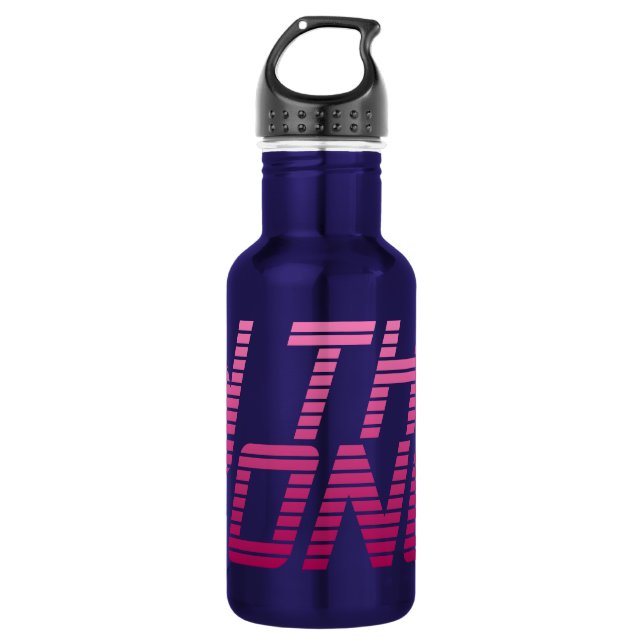 IN THE ZONE custom 532 Ml Water Bottle (Front)