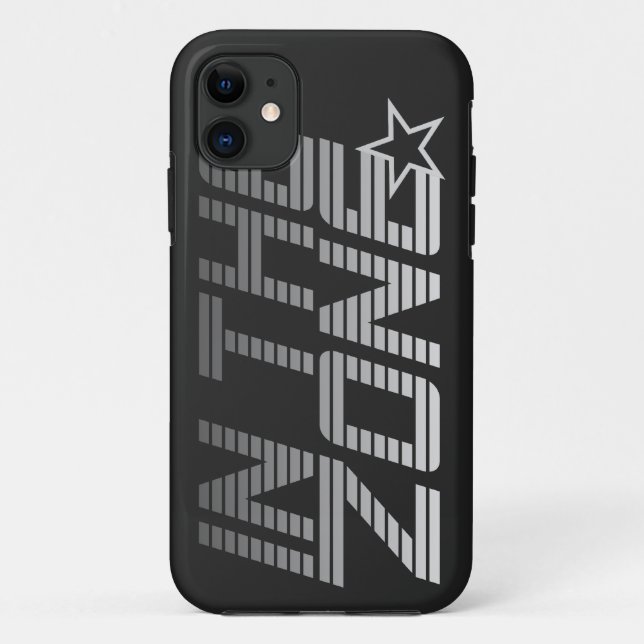 IN THE ZONE custom iPhone case (Back)