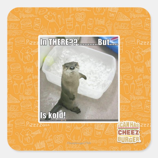 In there? Is Kold! Square Sticker (Front)