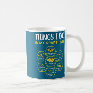In Things Spare Time Beekeeping Bees Coffee Mug