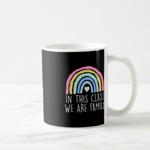 In This Class We Are Family Student Teacher Back T Coffee Mug