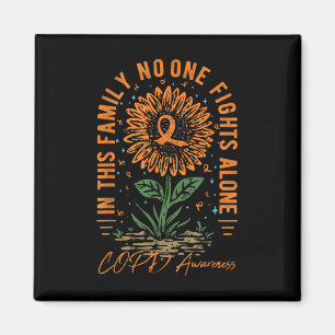 In This Family Fight Alone Copd Awareness Magnet