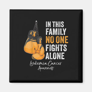 In This Family Fight Alone Leukaemia Cancer Awaren Magnet