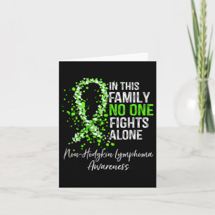 In This Family Fights Alone Non-hodgkin Lymphoma Card