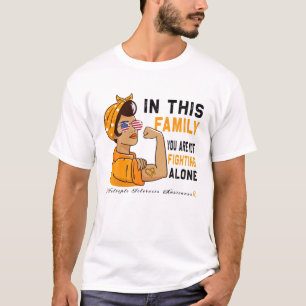"In This Family" MS Support Multiple Sclerosis Awa T-Shirt