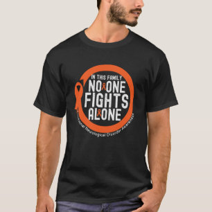 In This Family No-one Fight Alone FND Awareness Ri T-Shirt