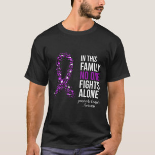 In This Family No One Fights Alone Pancreatic Canc T-Shirt